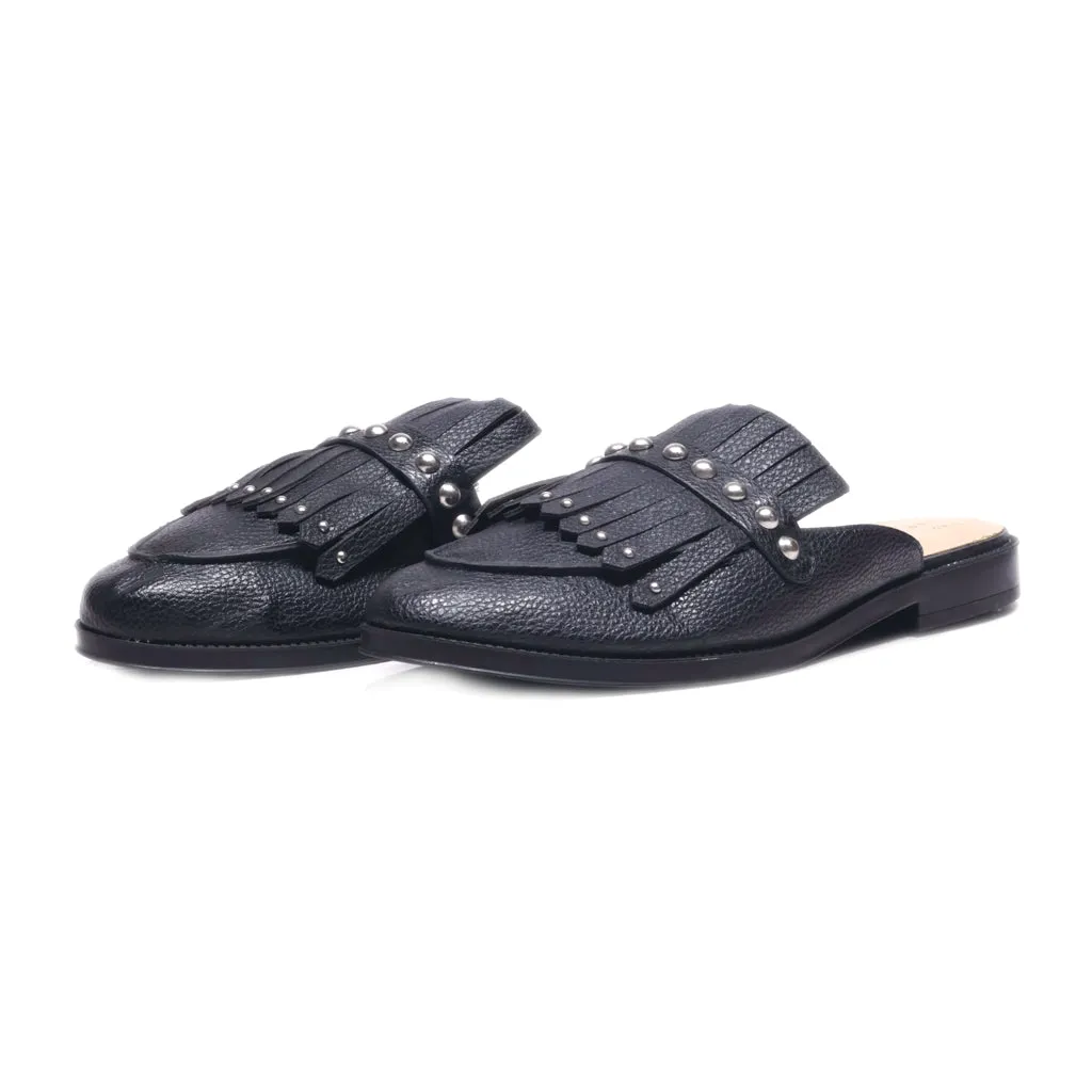 A New Day Target Mules Leather Black Colour For Women