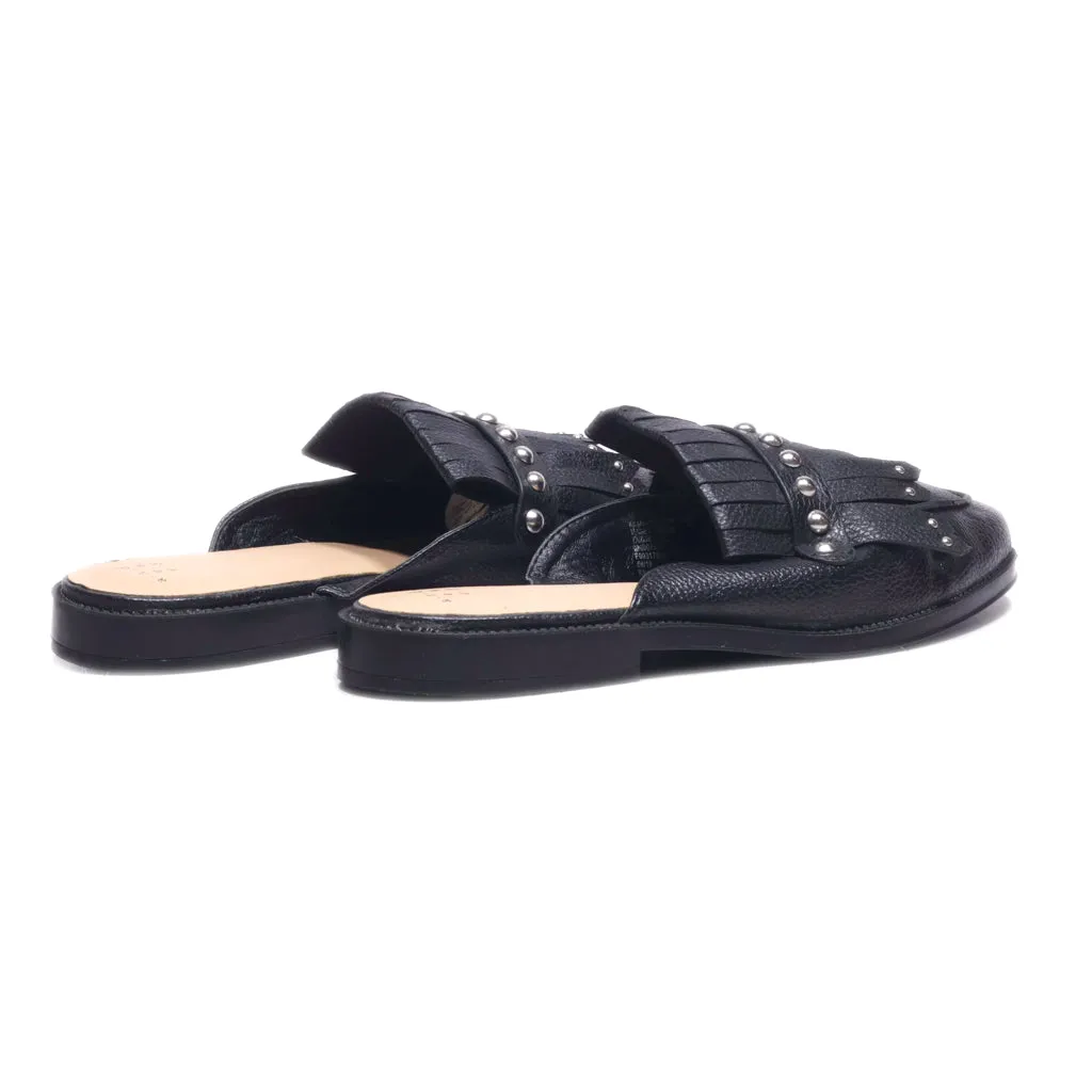 A New Day Target Mules Leather Black Colour For Women