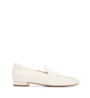 Antpipit Ecru Leather Loafers