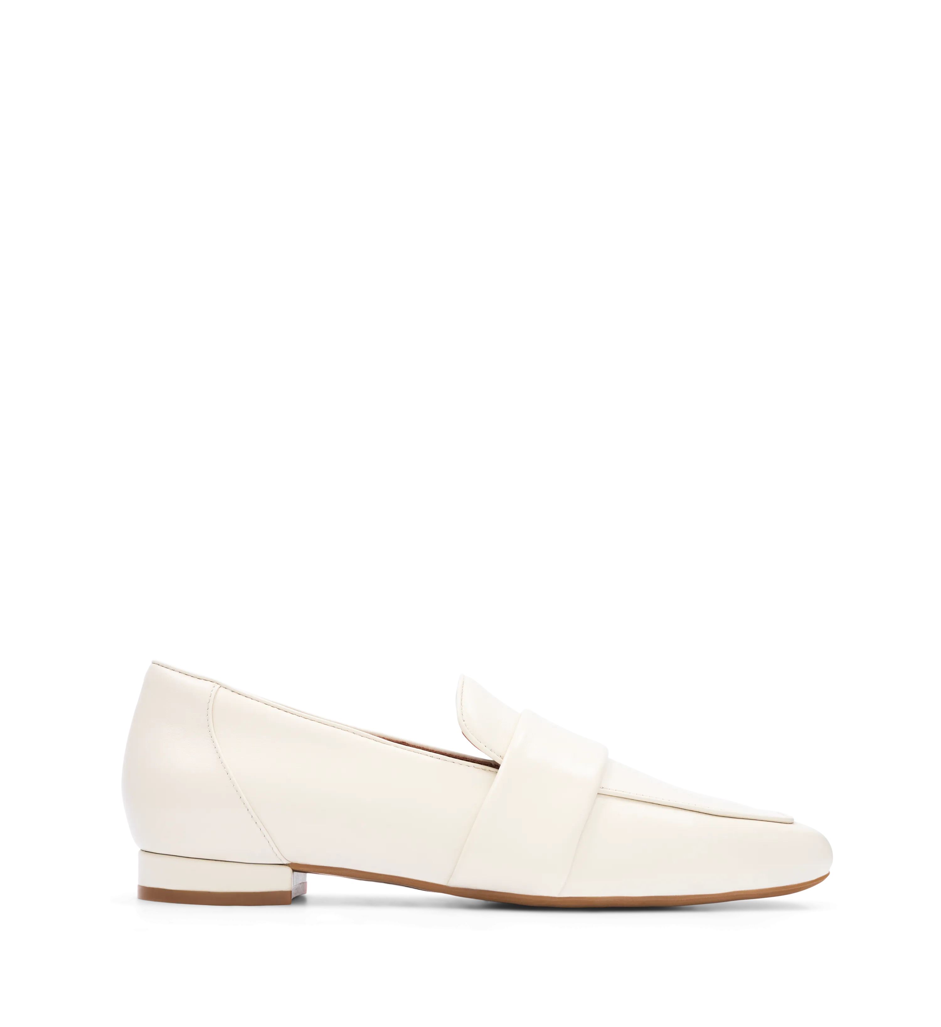 Antpipit Ecru Leather Loafers