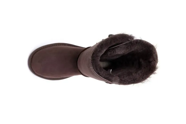 Australian Shepherd® UGG Boots Australia Premium Double Face Sheepskin Tall Triple button Water Resistant