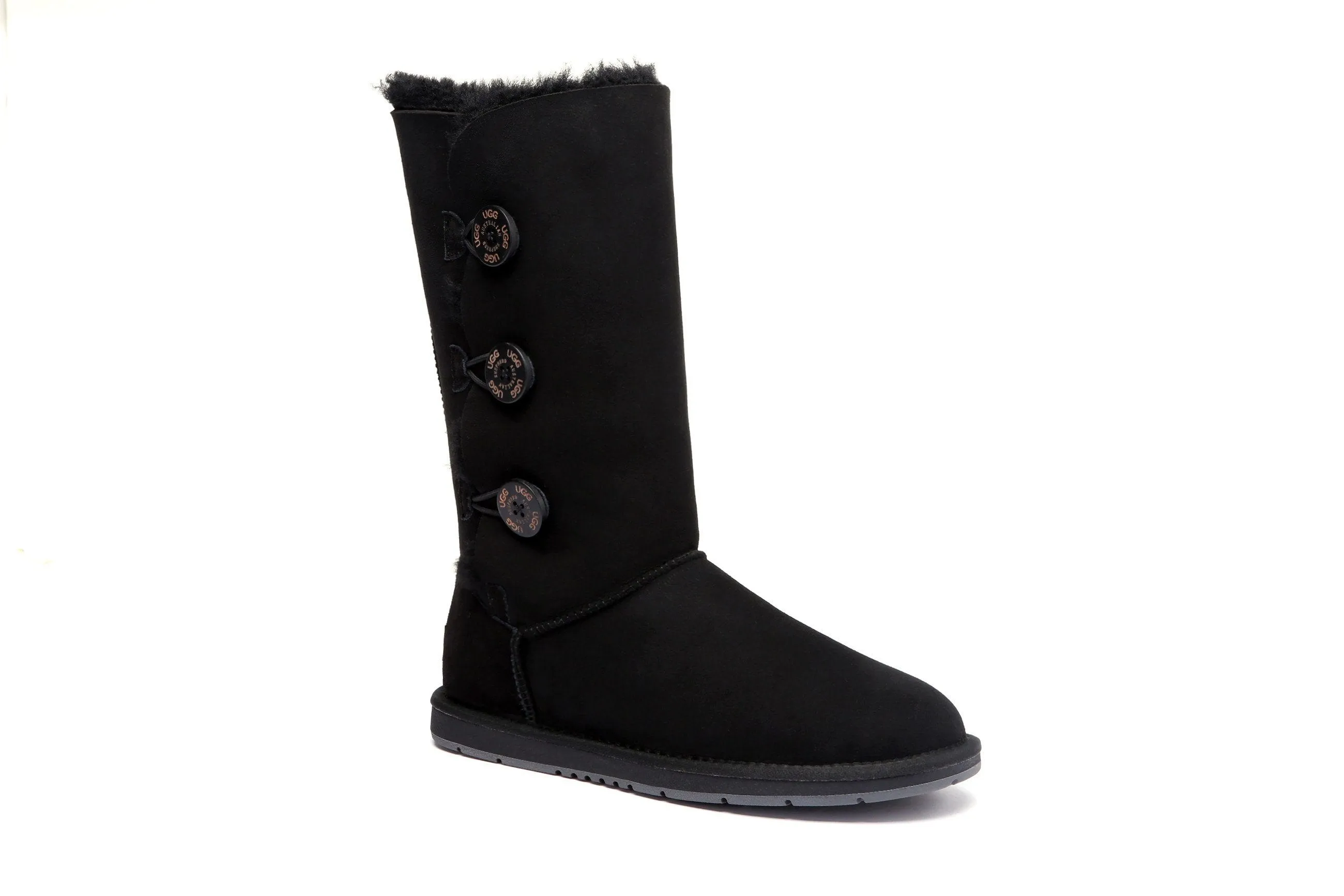 Australian Shepherd® UGG Boots Australia Premium Double Face Sheepskin Tall Triple button Water Resistant