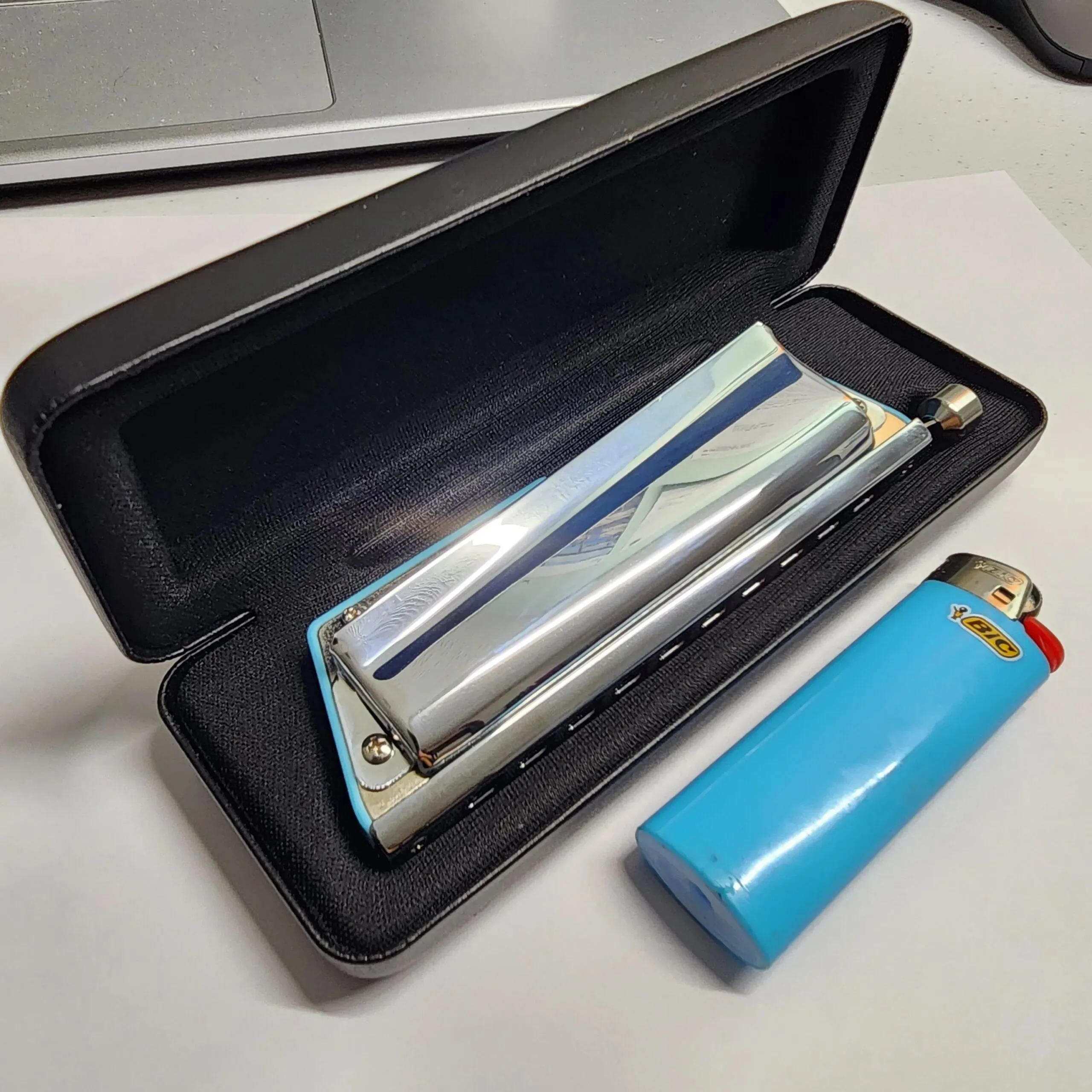 Bushman Game Changer. 10 Hole Diatonic Harmonica with Slide. Includes Free USA Shipping
