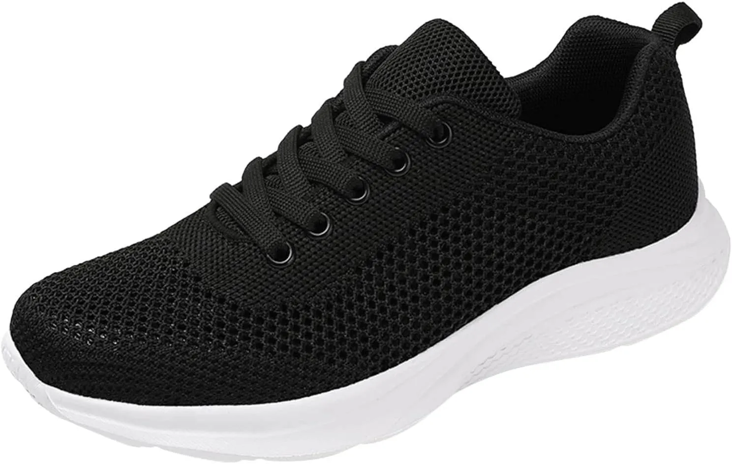 Cathalem Sneakers for Women Mesh Breathable and Comfortable Non Slip Lace Up Shoes Espadrilles Workout Gym Outdoor Shoes