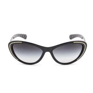 Chanel Black Cat Eye Sunglasses