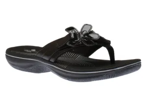 Clarks Brinkley Flora, BlkPat, White