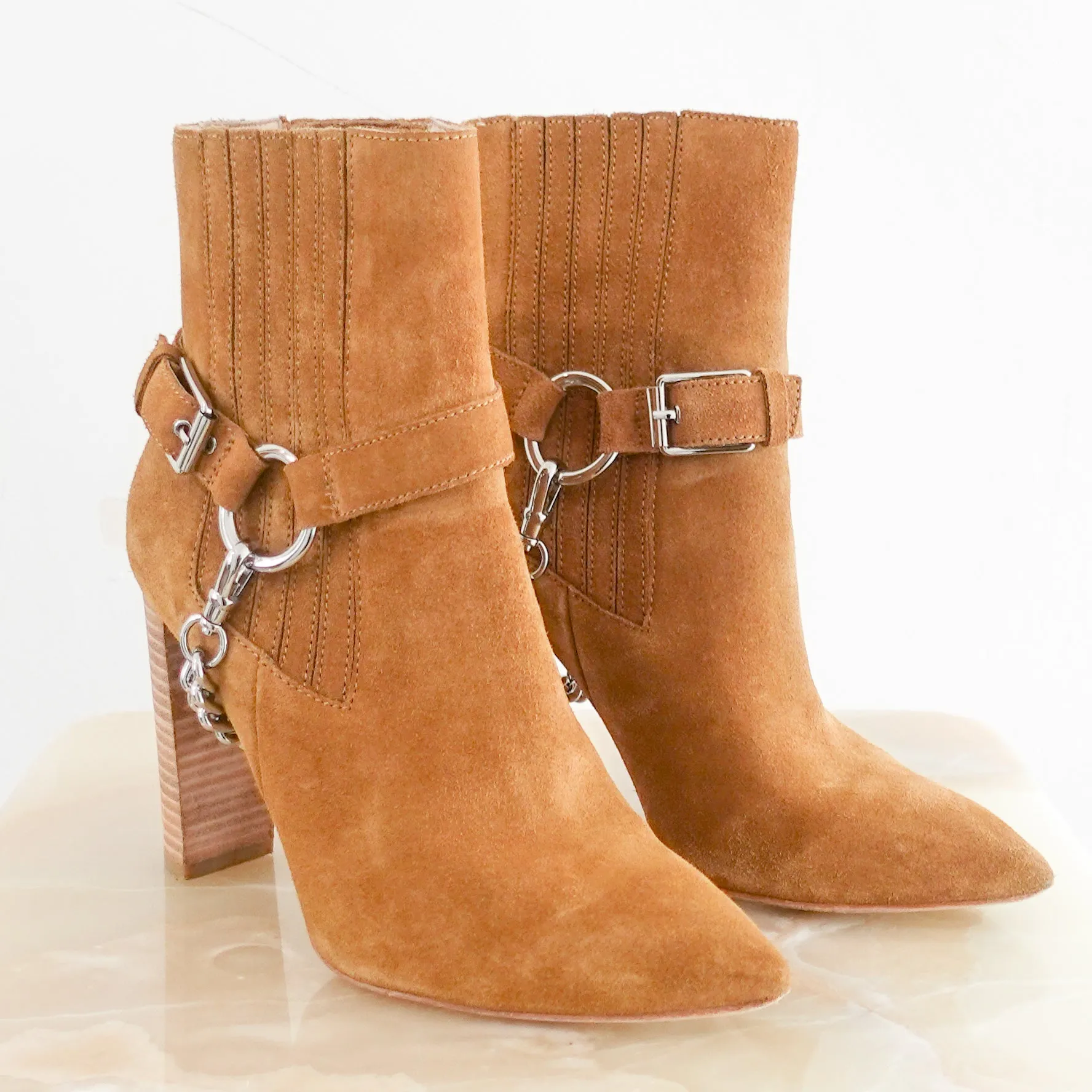 Cowboy suede ankle boots RRP £200-final sale