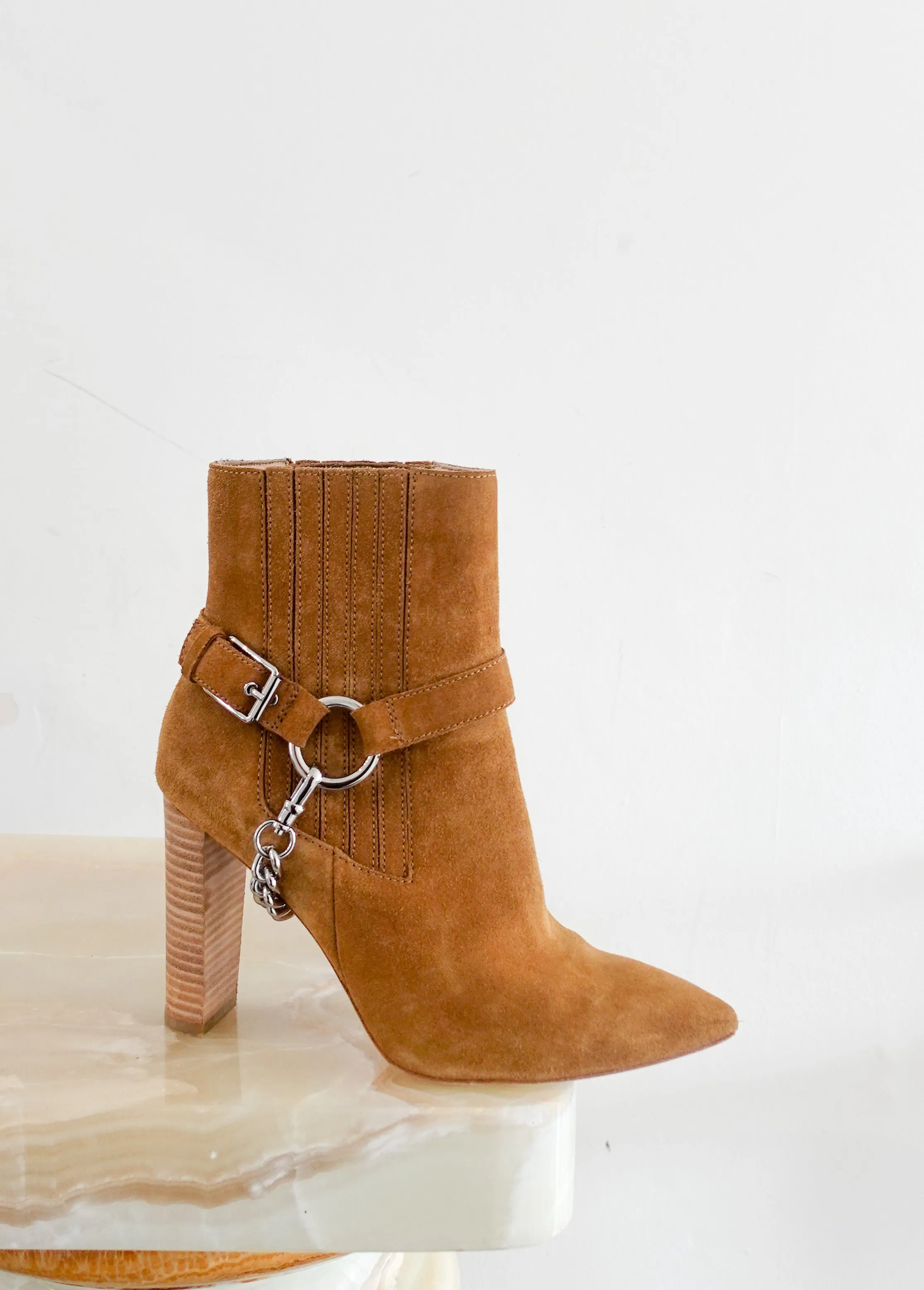 Cowboy suede ankle boots RRP £200-final sale
