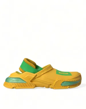 Dolce & Gabbana Men's Clogs in Yellow