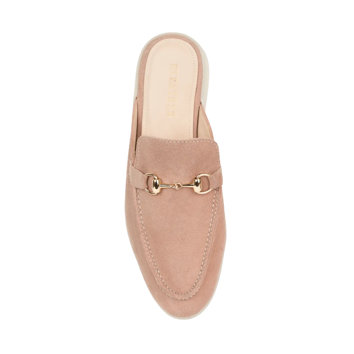Emma: Mules Femme - Daim  Pêche