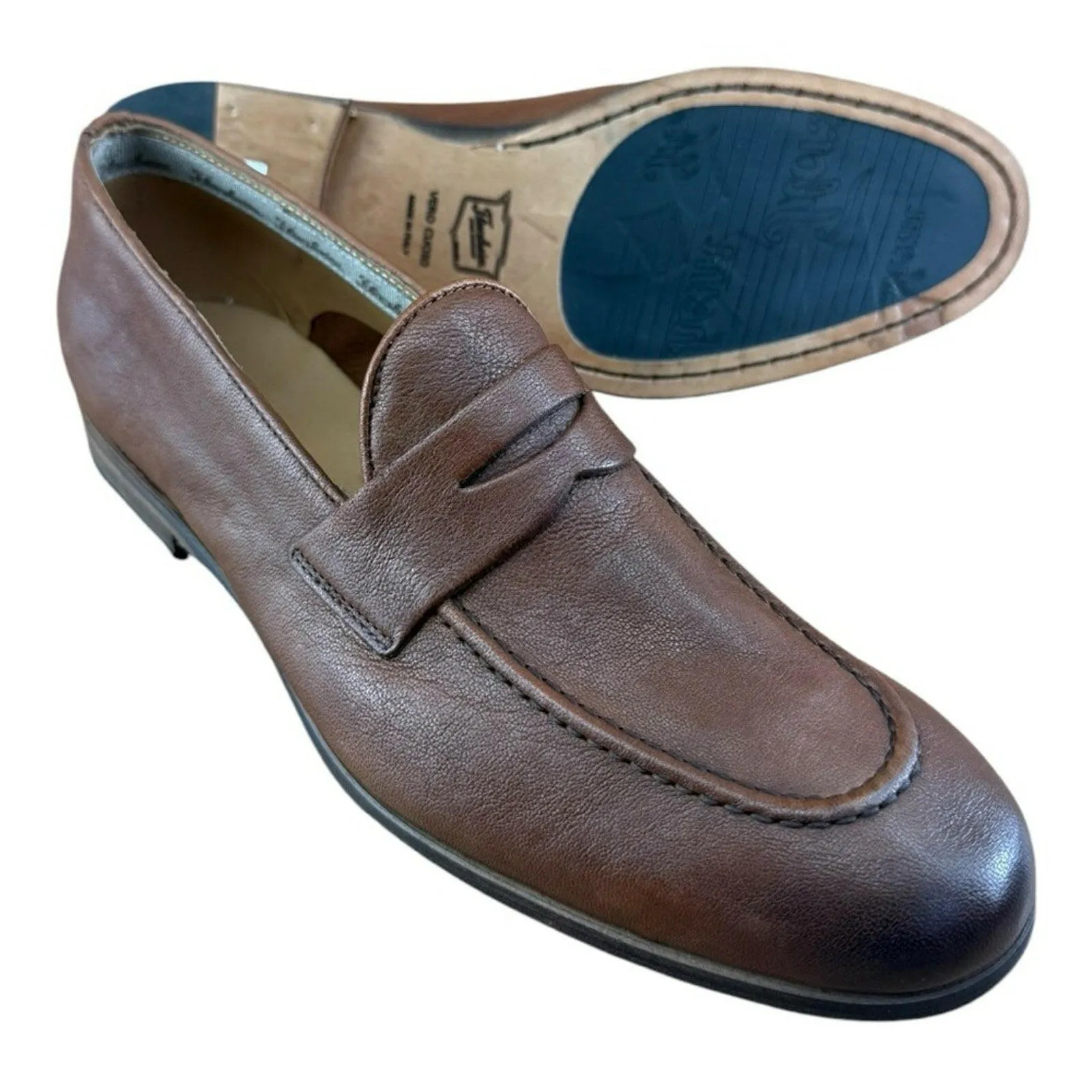 Florshein Imperial Men  Brown  Loafers  Penny