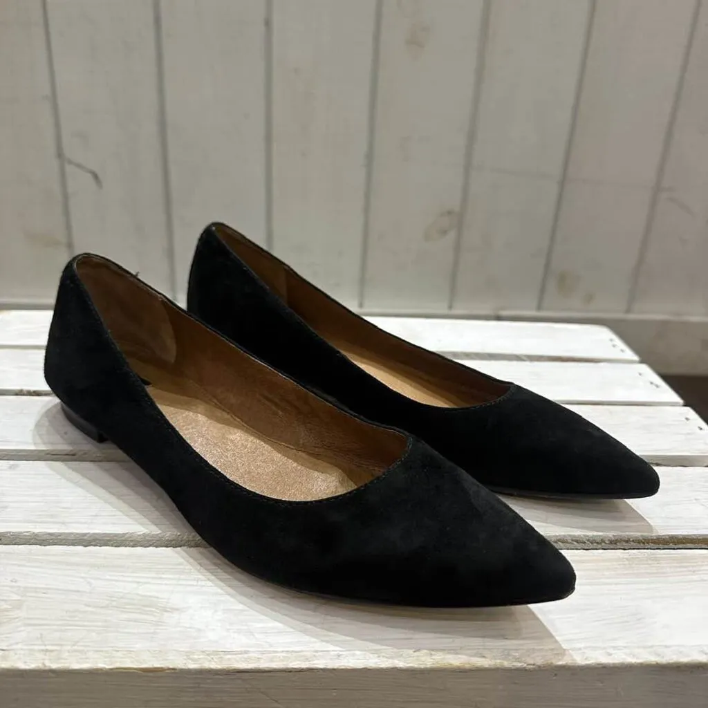 Frye Sierra Suede Ballet Flats - Size 9.5