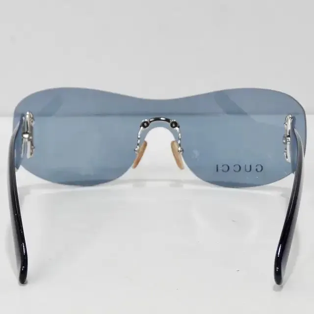 Gucci 1990s Sunglasses Blue
