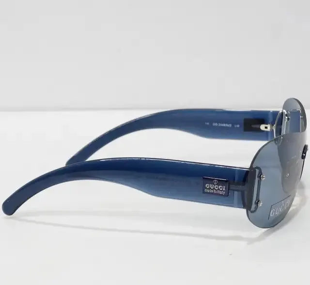 Gucci 1990s Sunglasses Blue