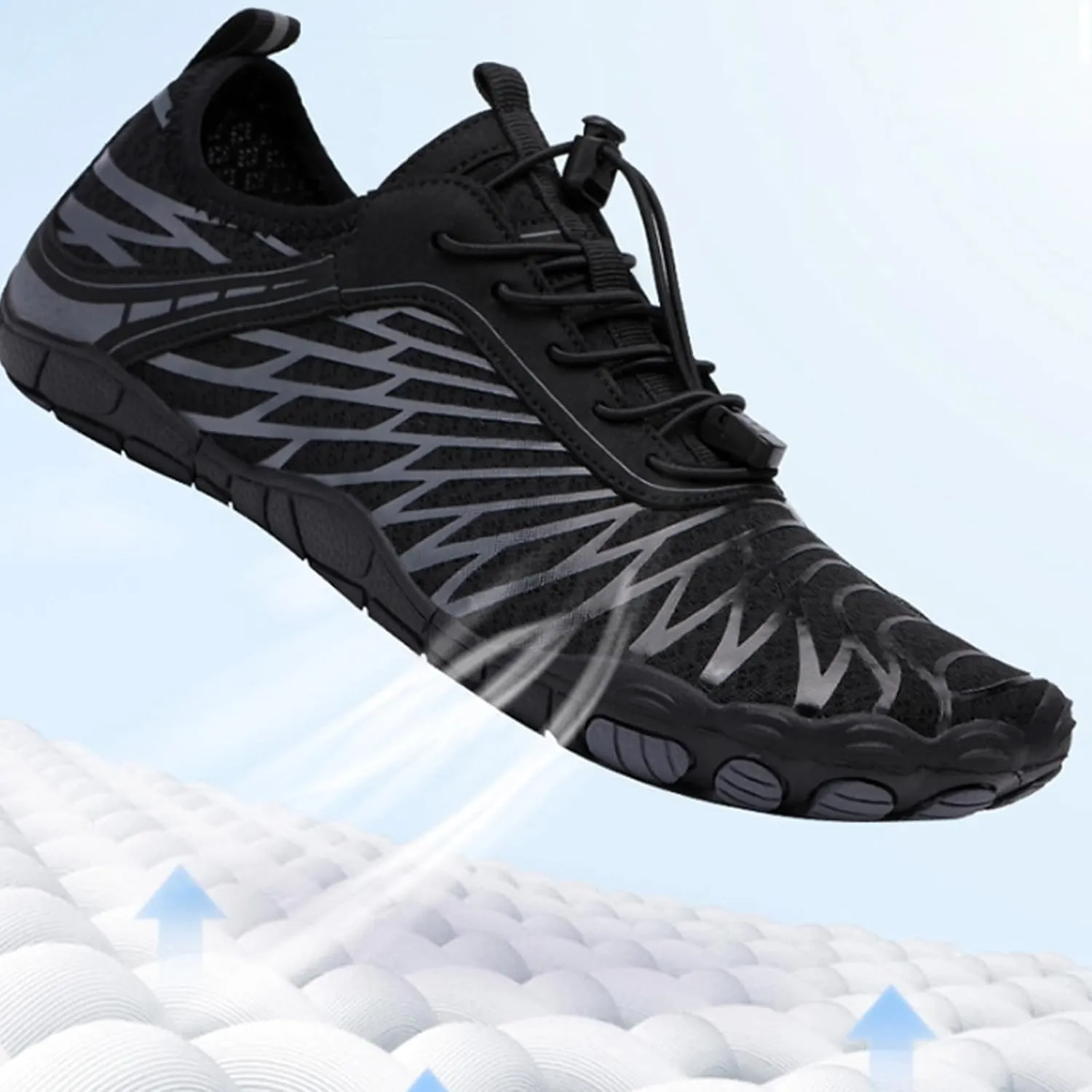 Hike Pro Footwear Barefoot Shoes Women Men Wide Toe Box Pro Footwear Barefoot Shoes for Women Men Breathable Non-Slip Athletic Walking Hiking Unisex