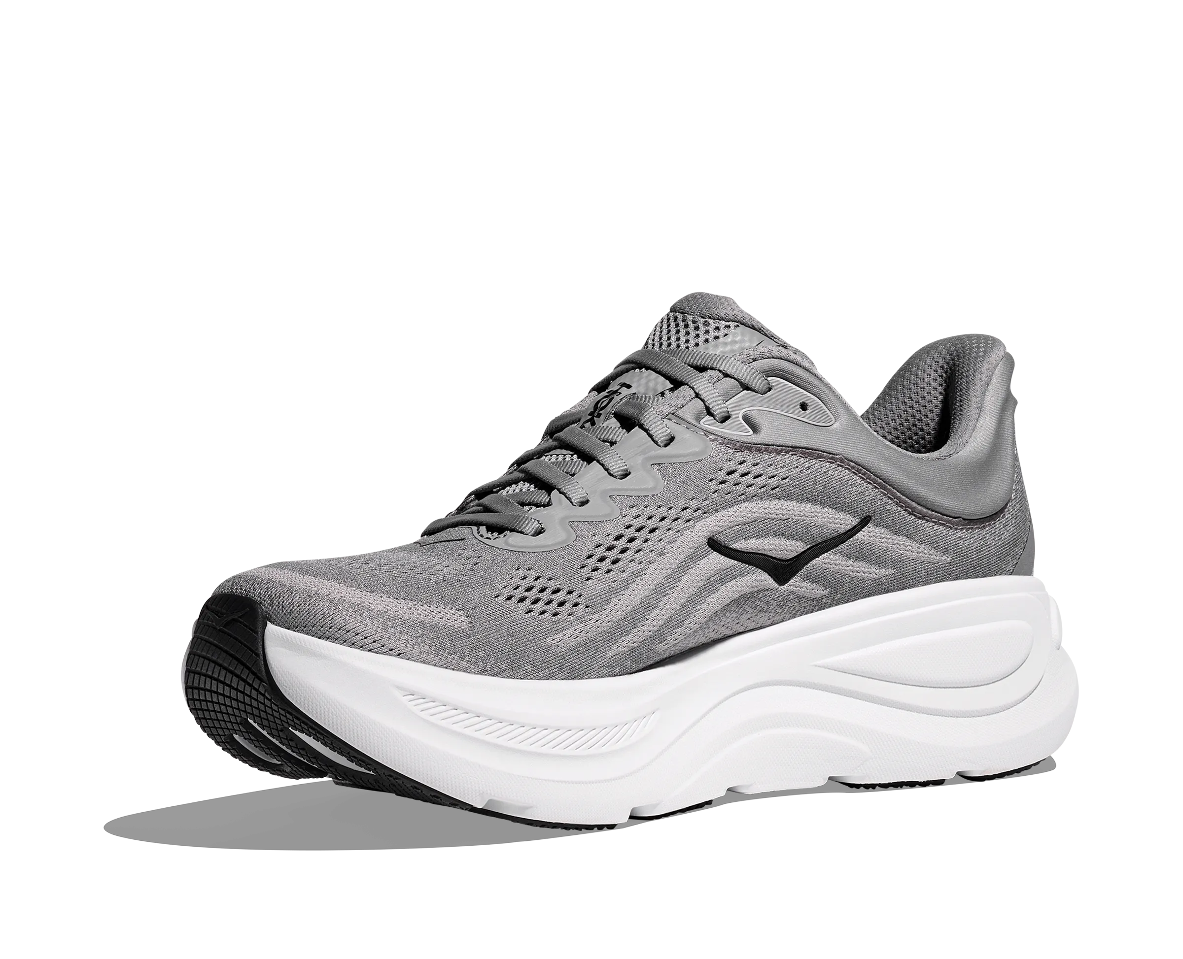 Hoka Bondi 9 Galactic Grey Stellar Grey Men's