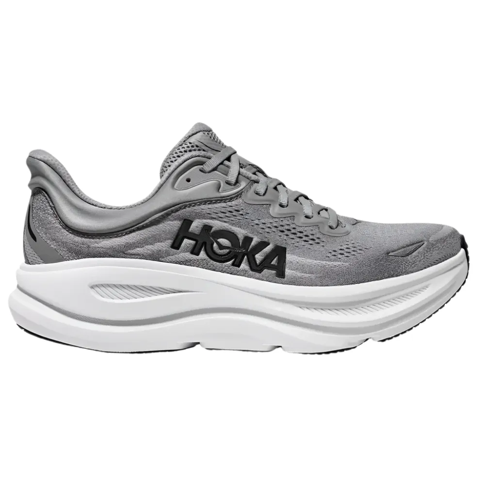 Hoka Men's Bondi 9 Galactic Grey Wide
