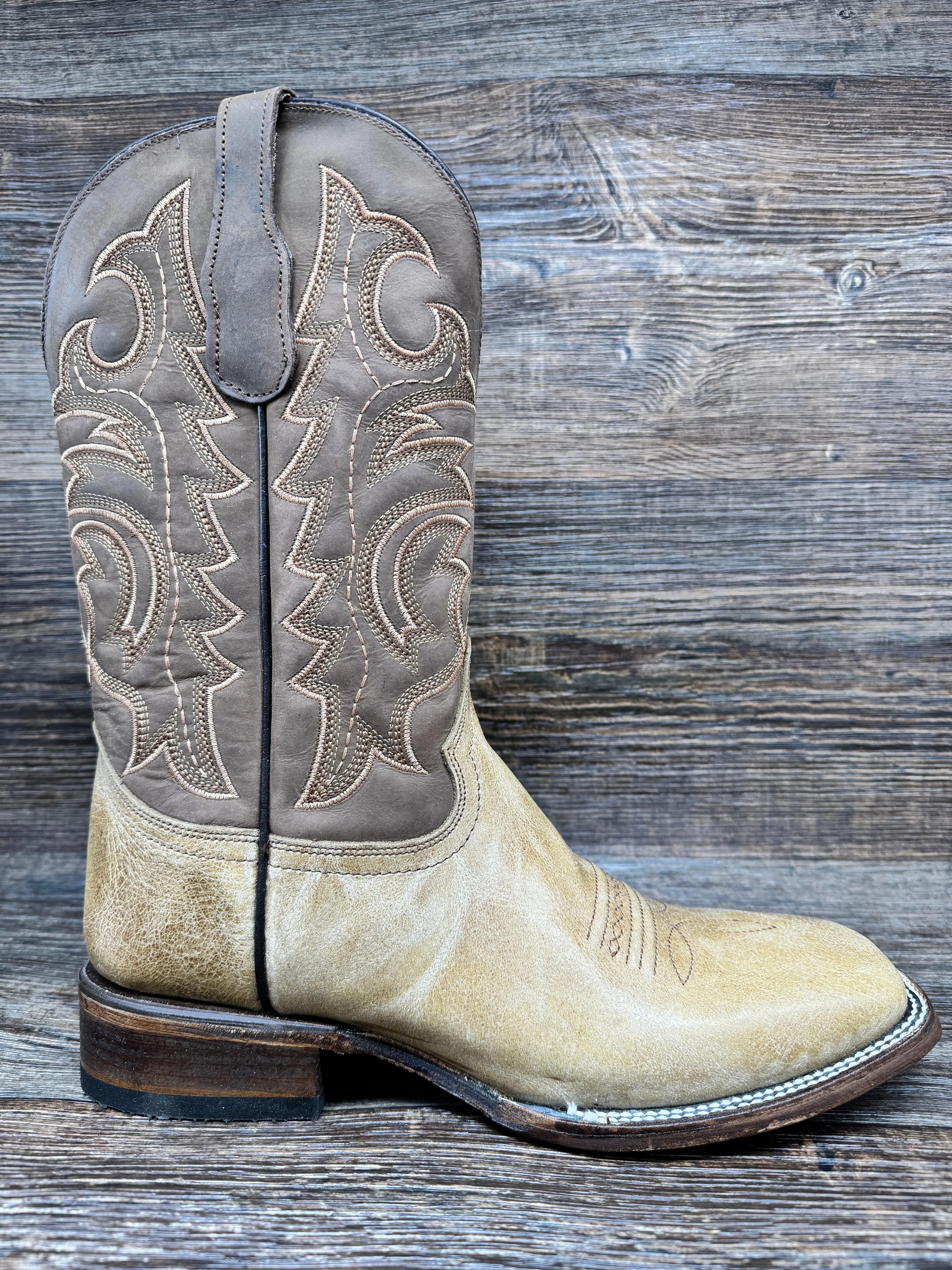 L6134 Men's Circle-G Tan Square Toe Western Boot by Corral