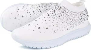 Ladmiple Shoes For Women Sneakers Slip On Running Shoes Non Slip Lightweight Gym Tennis Walking Shoes Fashion Sneakers