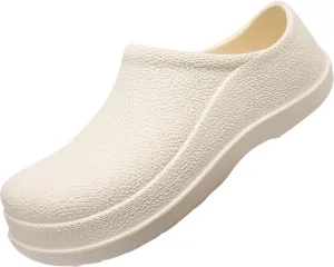 Men's Rain Boots Waterproof Shoes Low-Top Non-Slip Work Fishing Water Shoes Slip On Rubber Beach Slippers