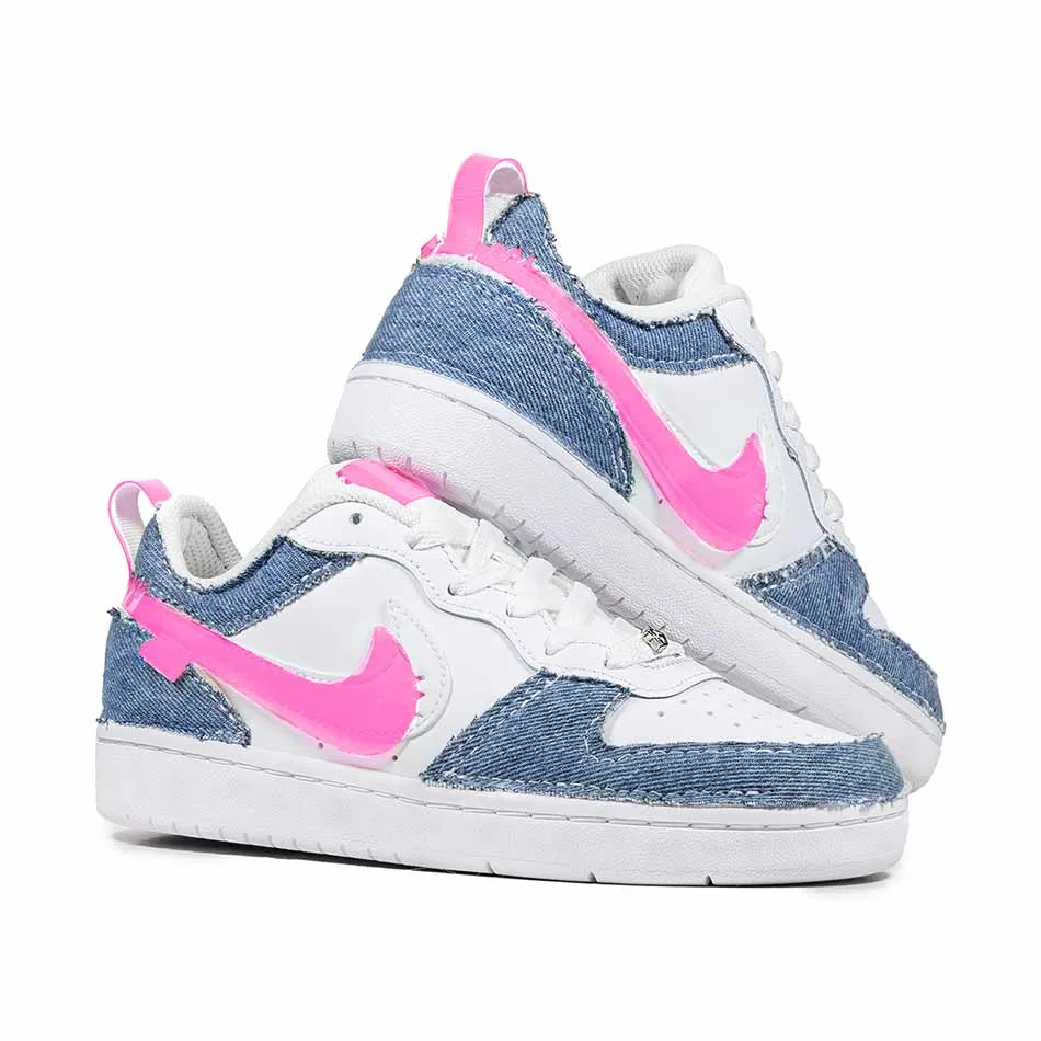 Nike Denim e Vinile Rosa Fluo