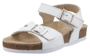 Old Soles Girl's Snow White Retreat Leather Sandals