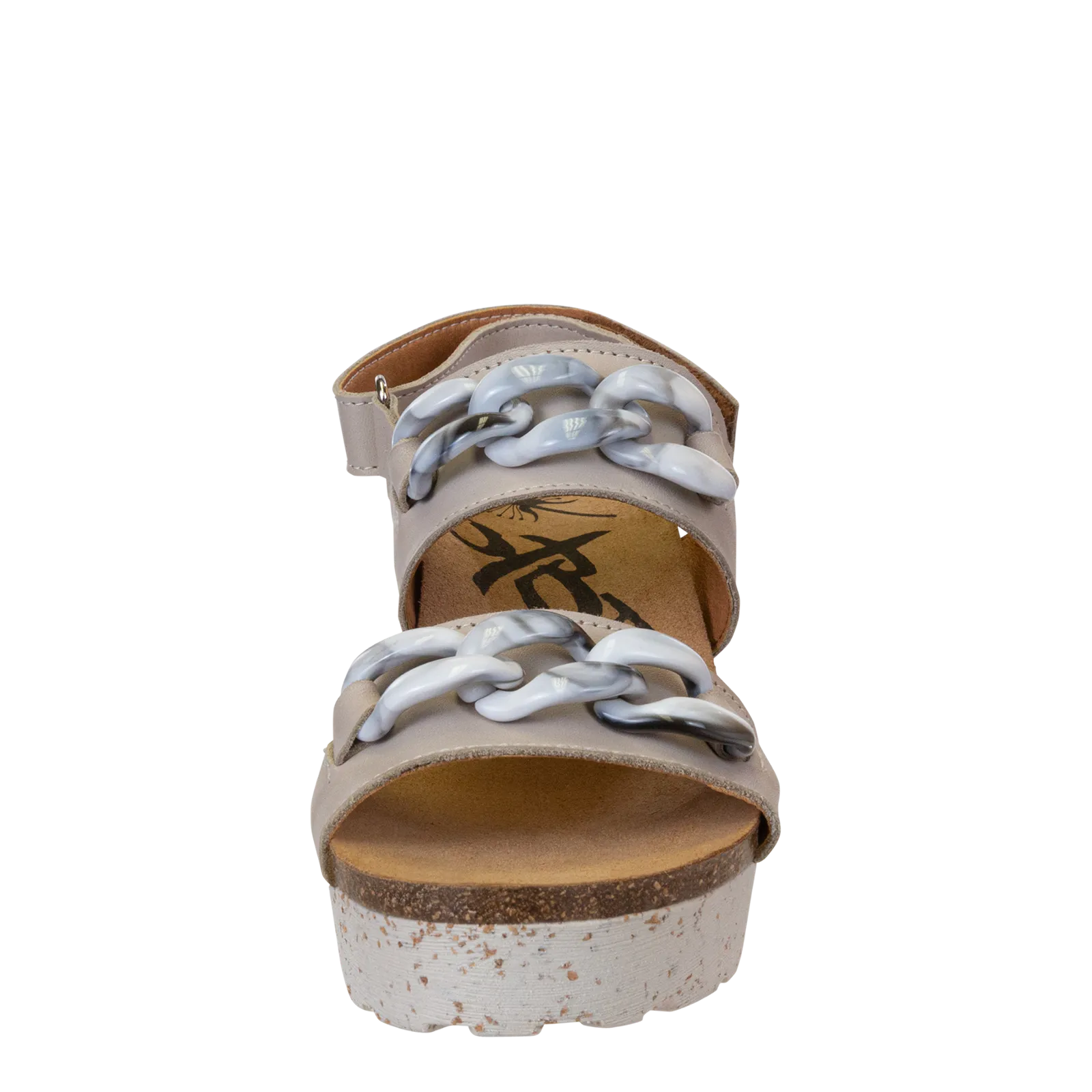 OTBT - FAIR ISLE in GREY Wedge Sandals