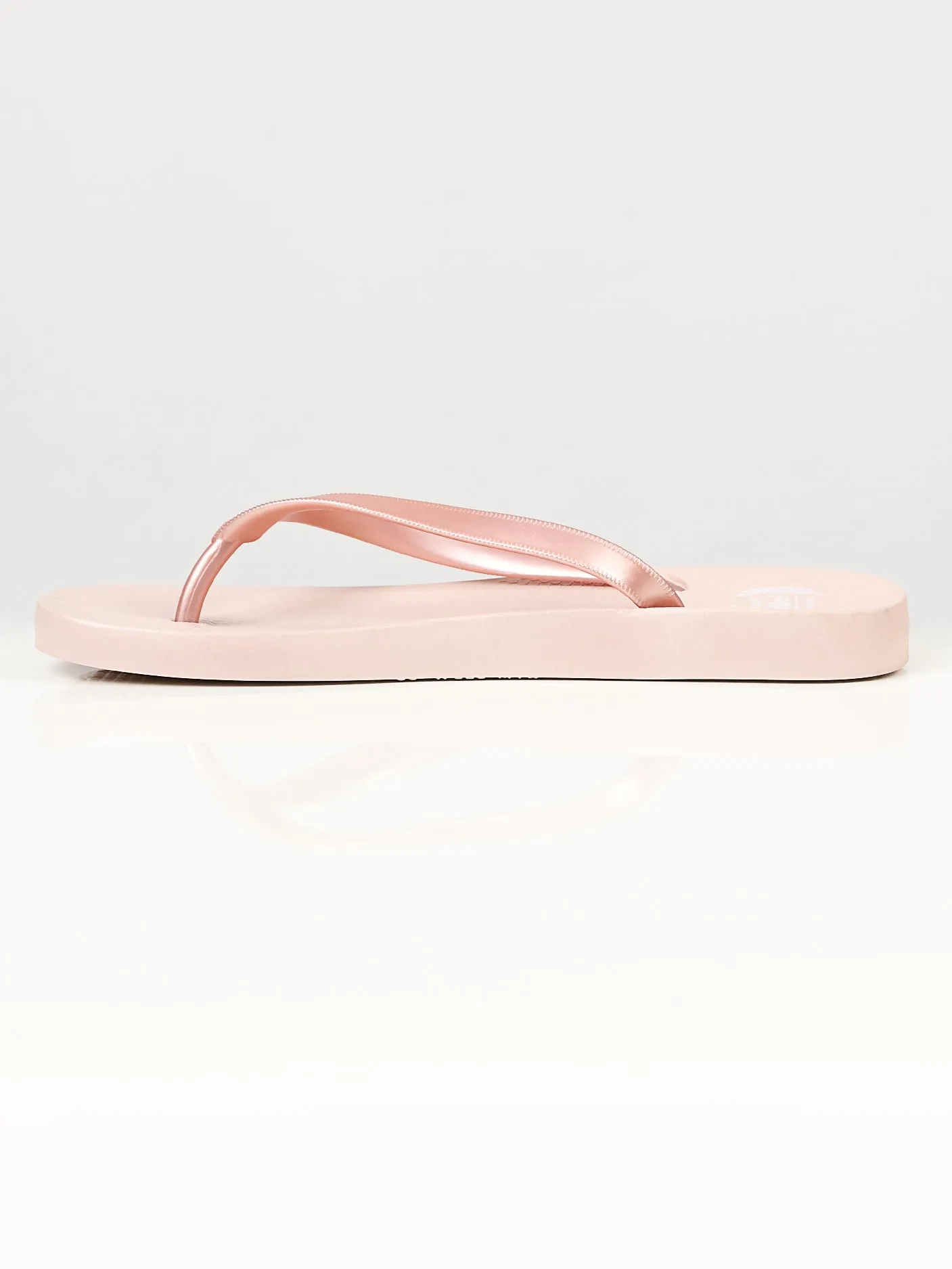 Plain Flip Flops - Light Peach