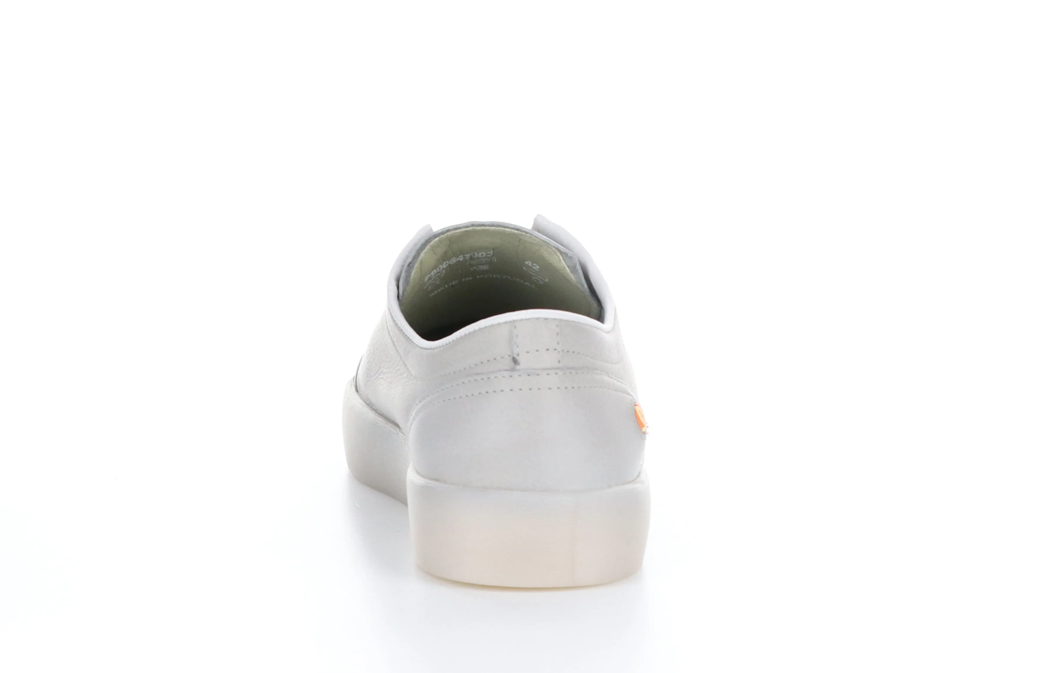RION647SOF Smooth Light Grey Slip-on Trainers