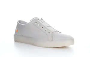 RION647SOF Smooth Light Grey Slip-on Trainers
