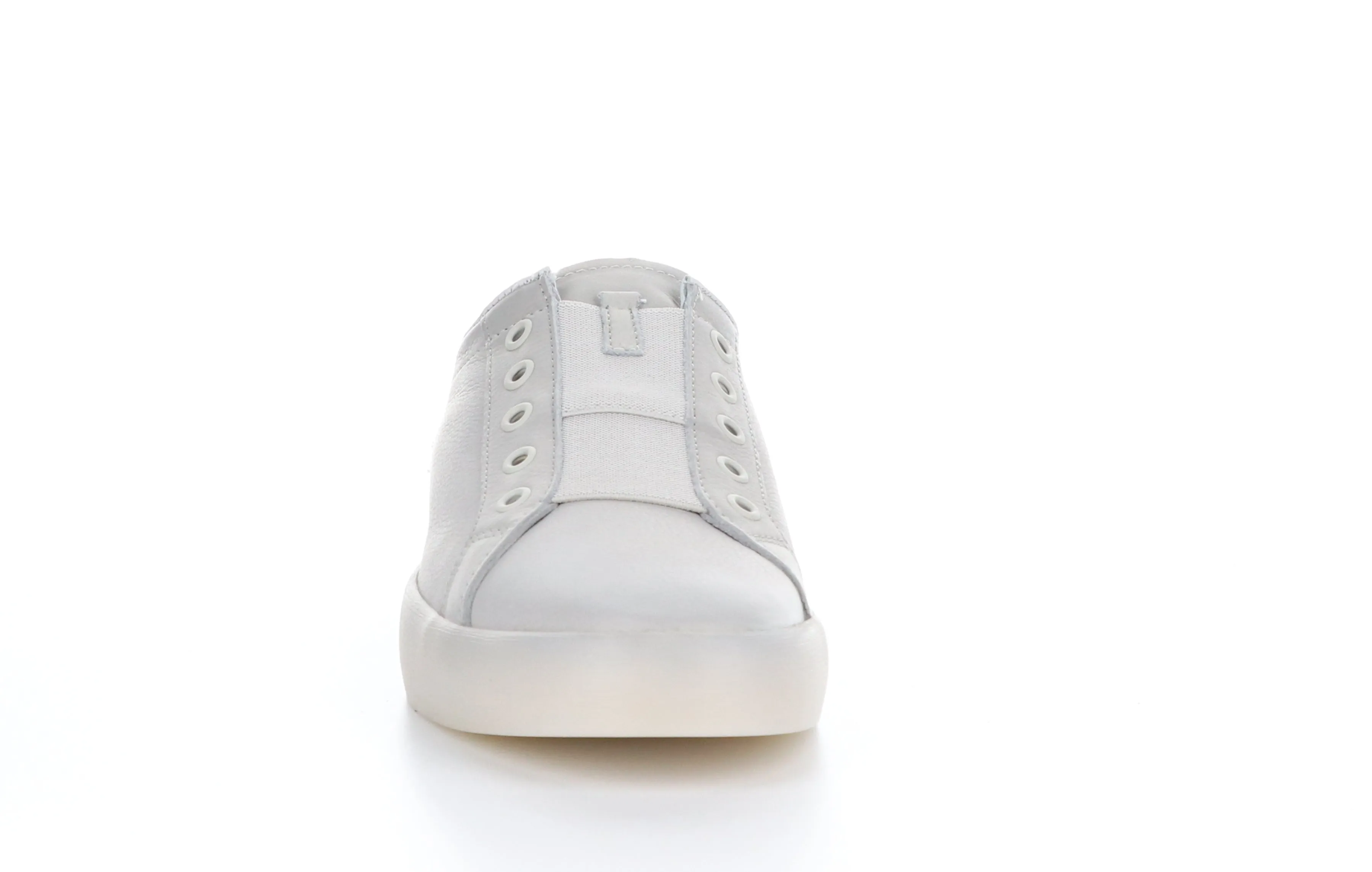 RION647SOF Smooth Light Grey Slip-on Trainers