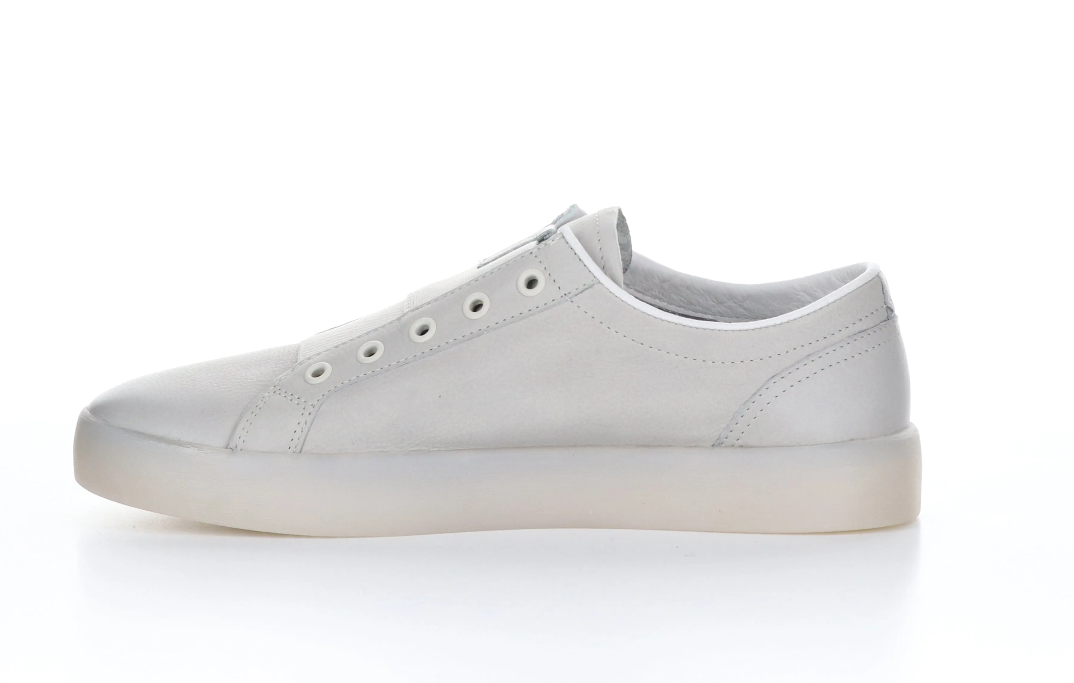 RION647SOF Smooth Light Grey Slip-on Trainers