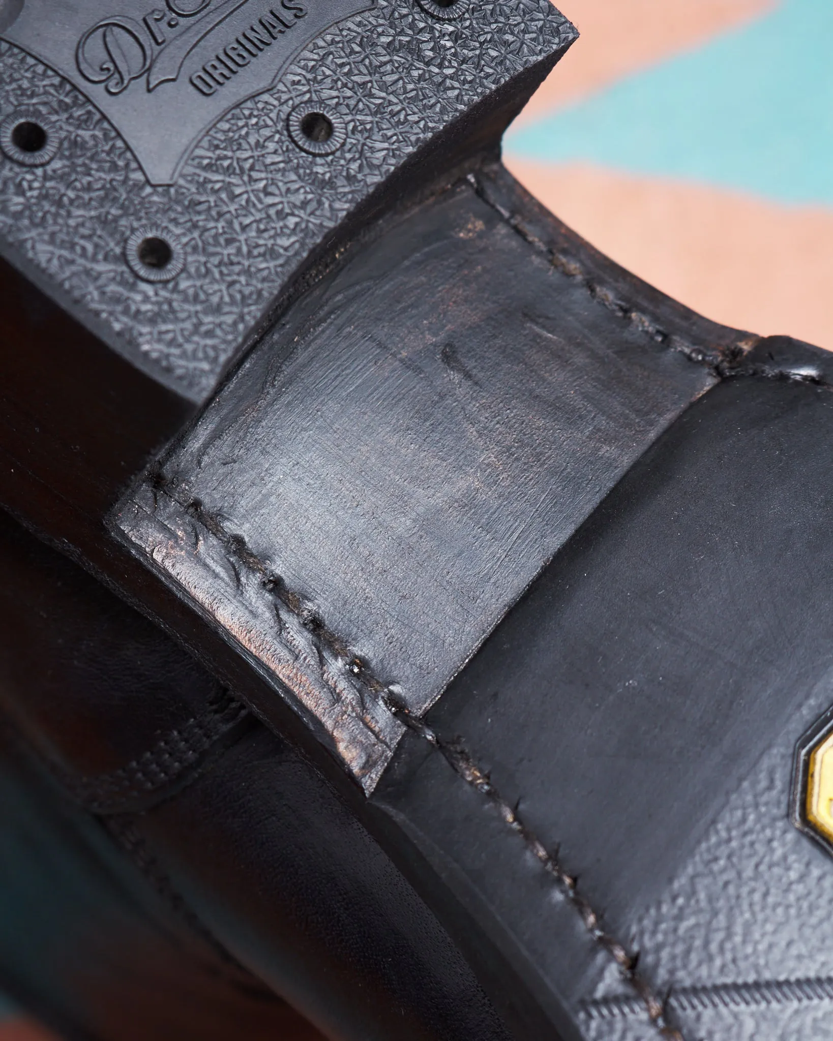 Råland Bootmaker Engineer Boots Horsehide Black Handmade In Sweden
