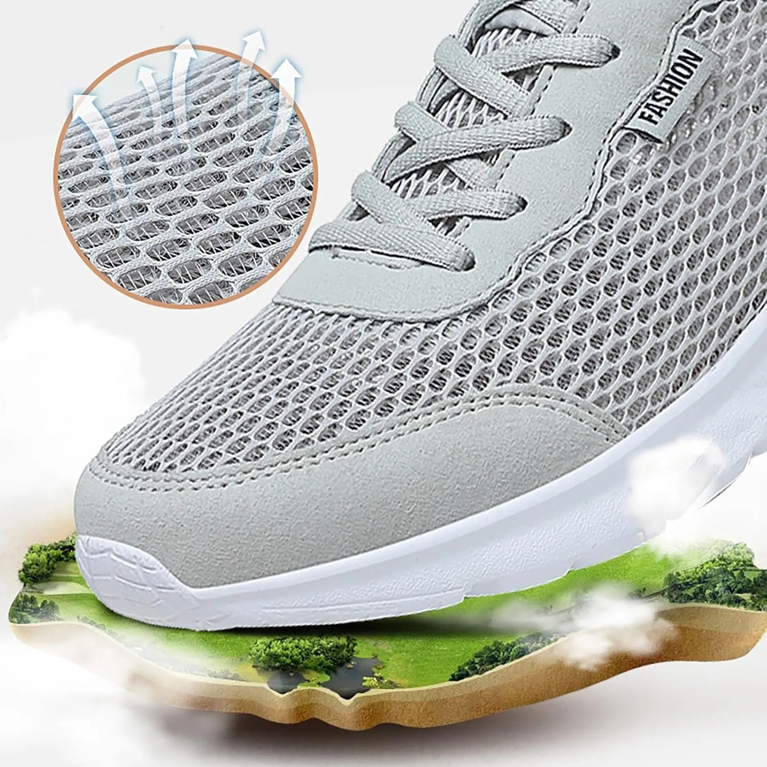 Running Shoes for Women Sports Ladies Casual Shoes Shoes Sneakers Slip on Walking Comfort Lightweight White Basketball Shoe Cross Trainer Shoe