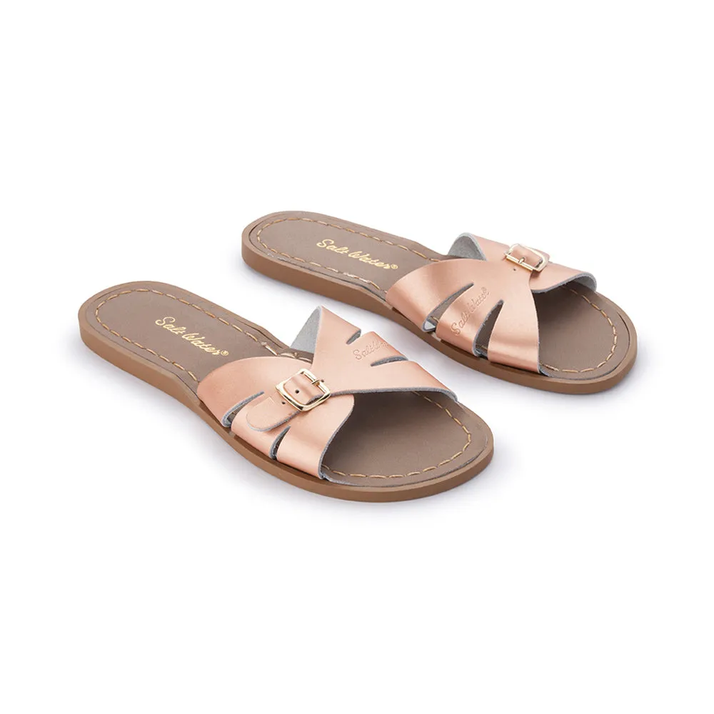 Salt Water Sandals - Adults Classic Slide Rose Gold