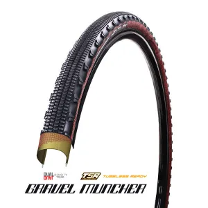 Serfas Gravel Muncher TSR Folding Tire 650b x 42 -Live4Bikes