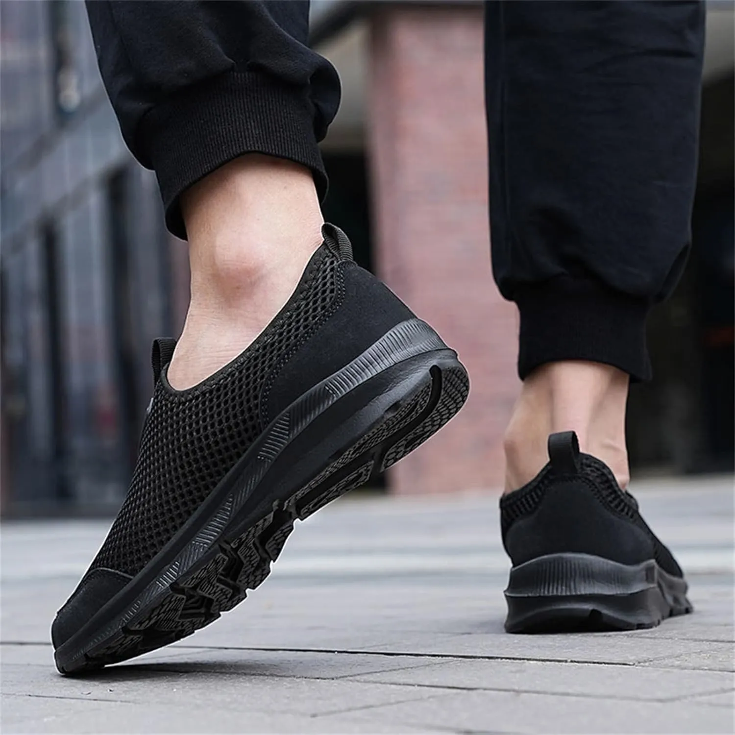 Slip On Shoes for Men - Casual Comfortable Athletic Tennis Walking Sneakers for Men with Memory Foam Mens Shoes