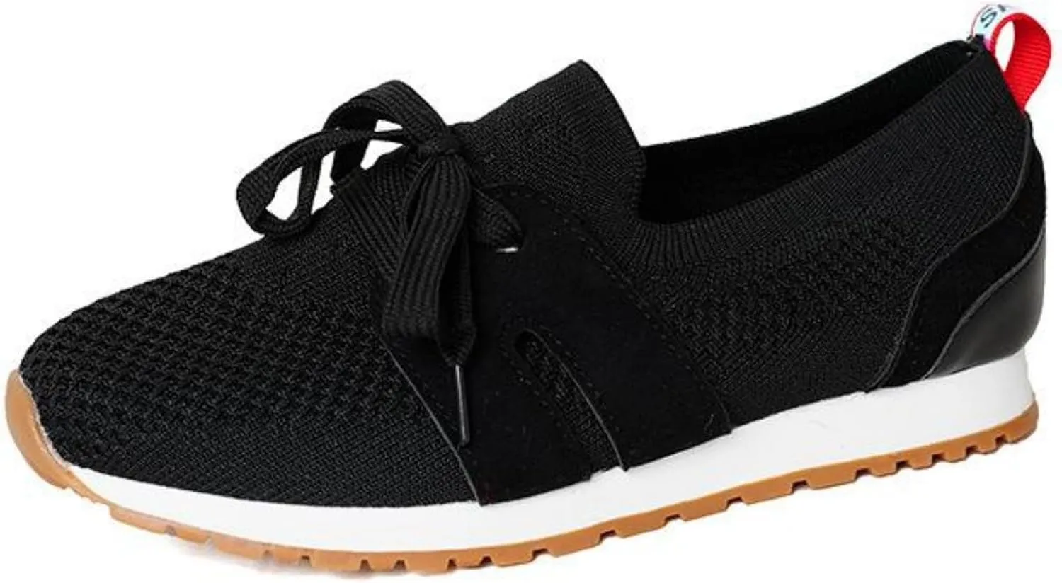 Slip On Sneakers Women Arch Support Loafer Shoes Mesh Casual Walking Sneakers Round Toe Memory Foam Running Shoes