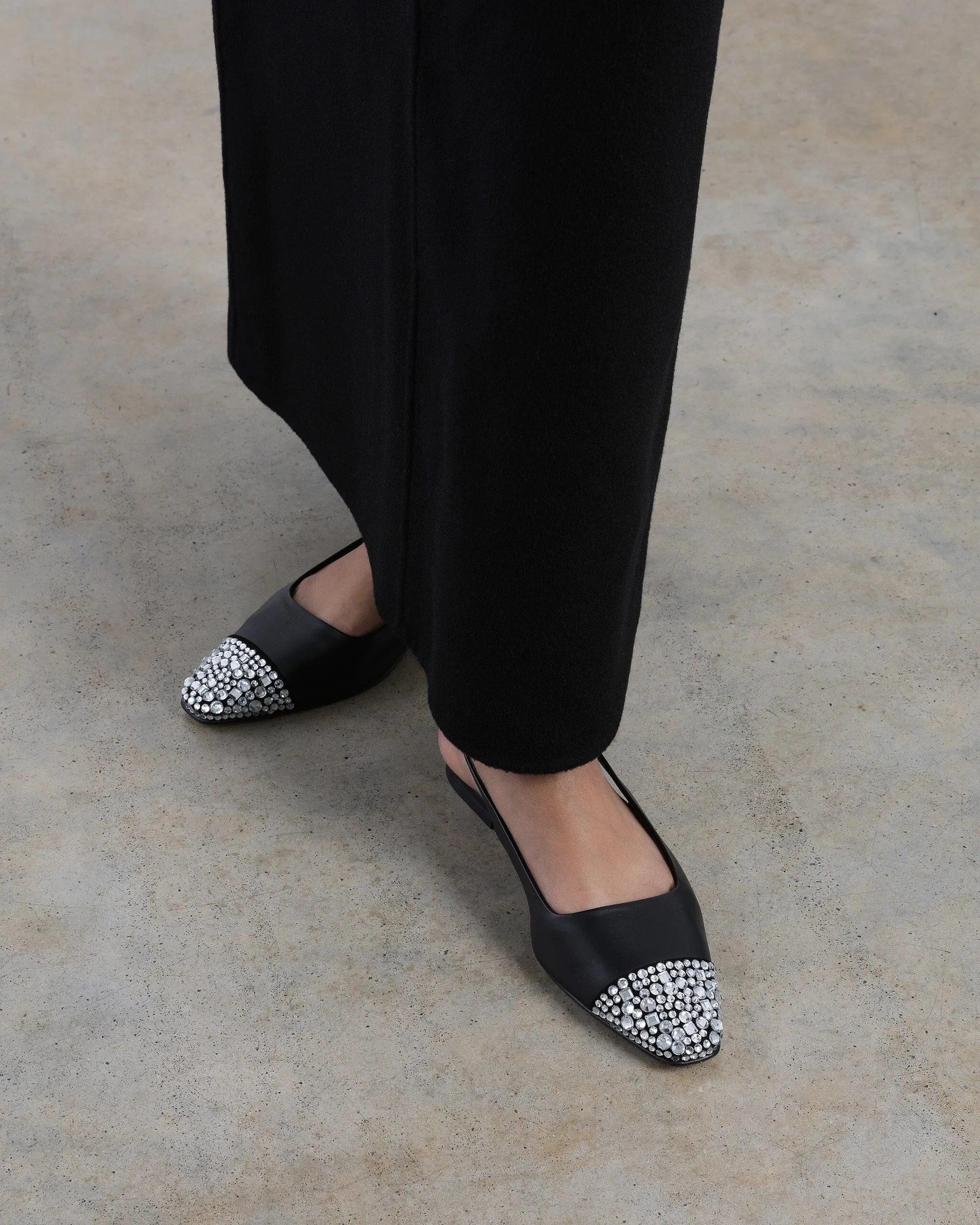 Tia Slingback, Crystal