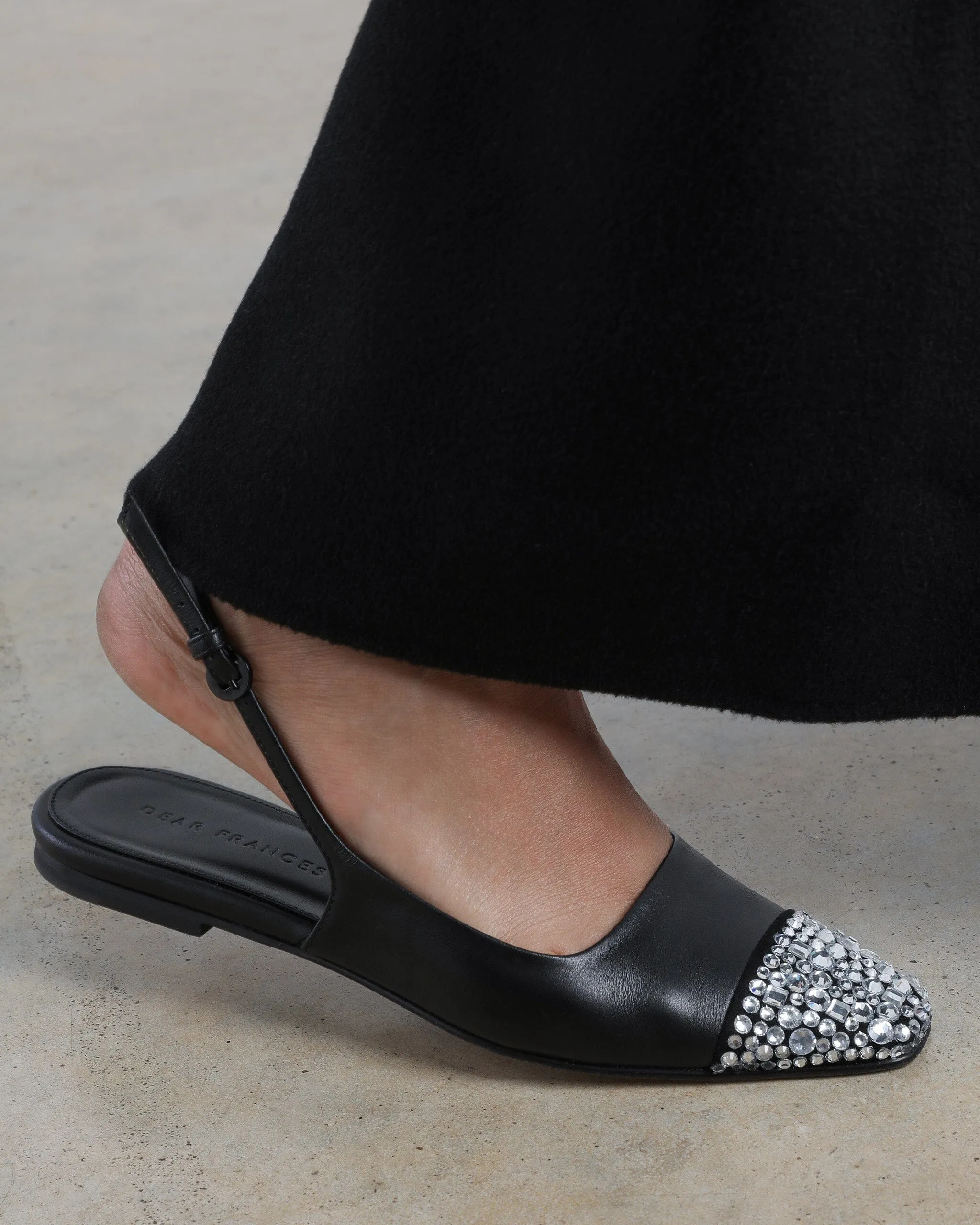 Tia Slingback, Crystal