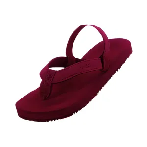 Toddler’s Flip Flops - Burgundy