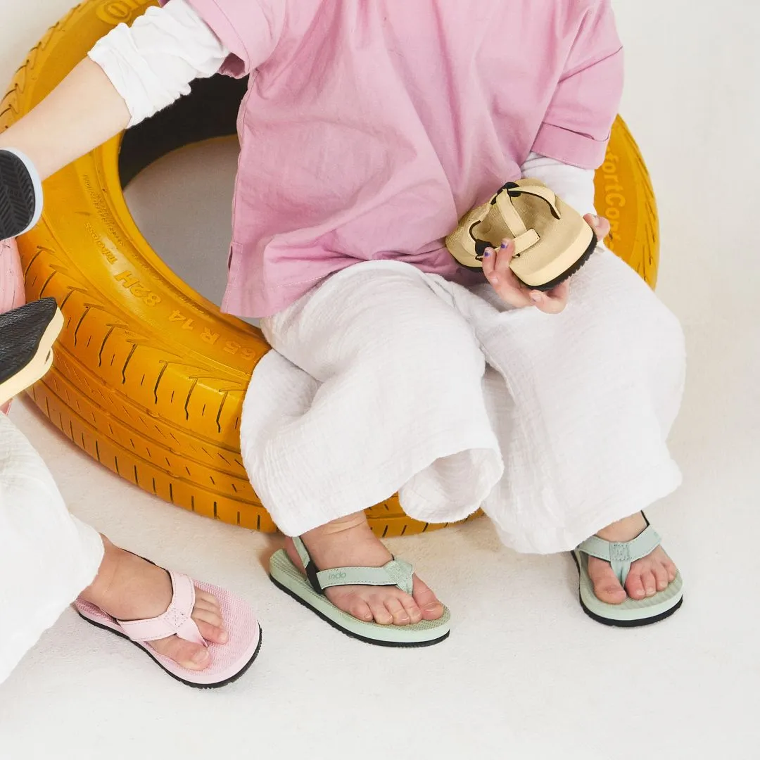 Toddler’s Flip Flops - Burgundy