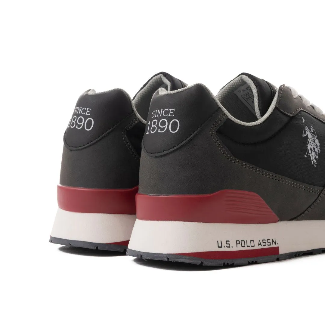 U.S. POLO ASSN. TABRY 006R-BLKRED
