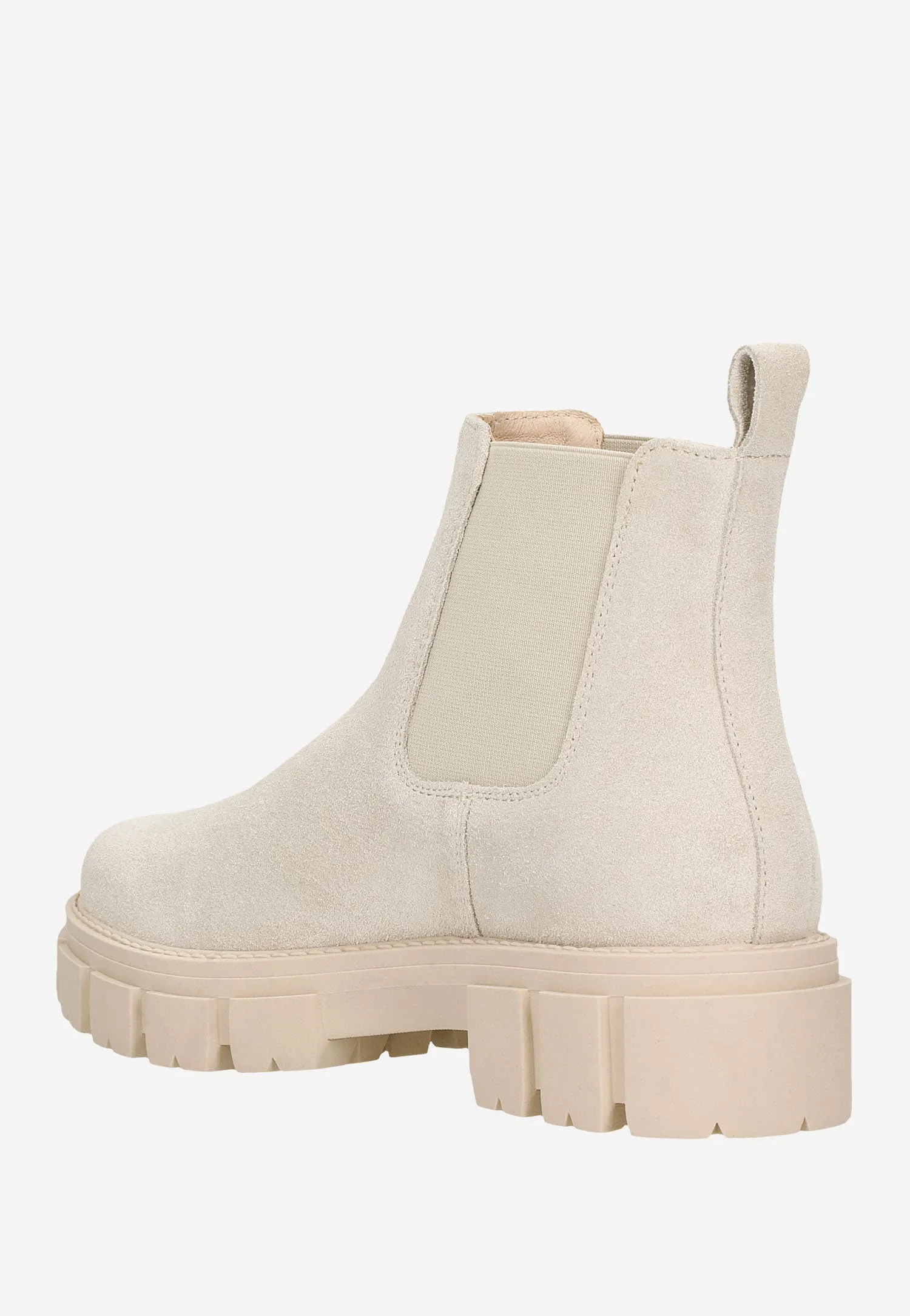 Wojas Beige Leather Chelsea Boots | 5504764