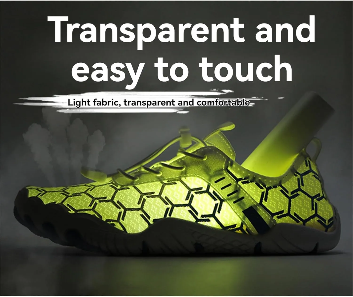 Womens Hike Barefoot Shoes Mens Non-Slip Footwear Barefoot Shoes Wide Toe Box Athletic Sneakers Fast Dry Sports Trail Running Shoes
