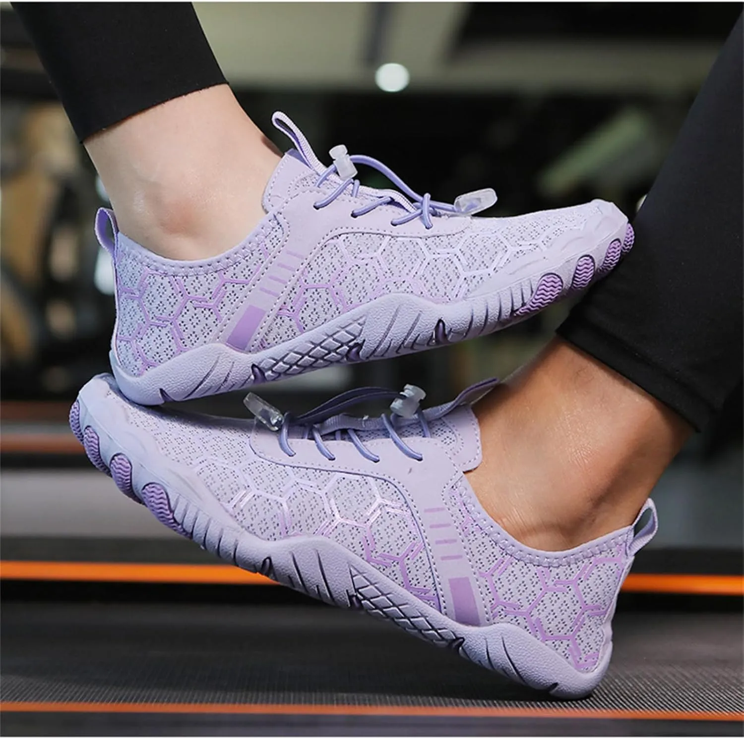 Womens Hike Barefoot Shoes Mens Non-Slip Footwear Barefoot Shoes Wide Toe Box Athletic Sneakers Fast Dry Sports Trail Running Shoes