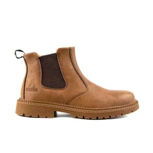 Women's Steel Toe Chelsea Boots - Rubber Sole | B071