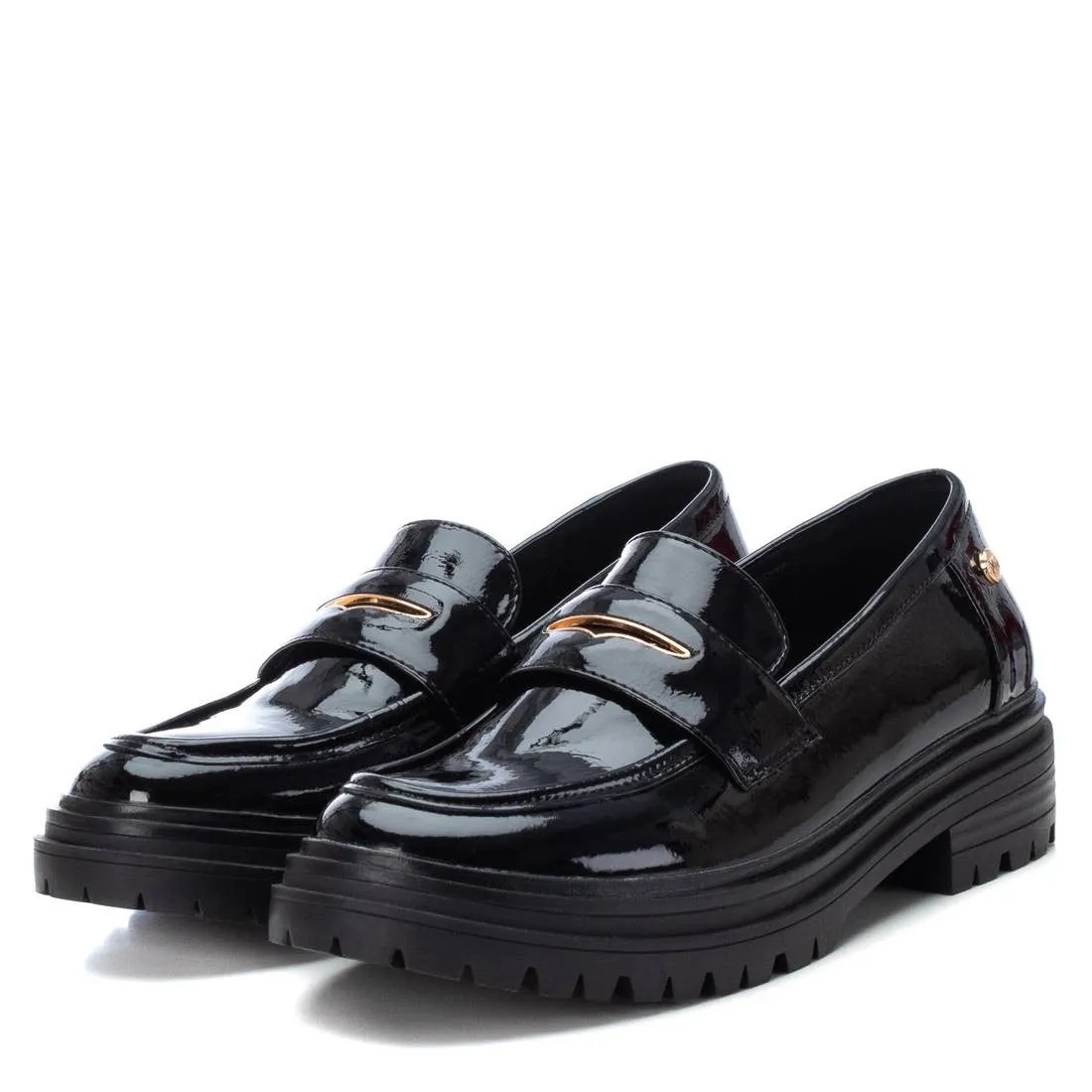 XTI 142001 Ladies Loafers-BLACK