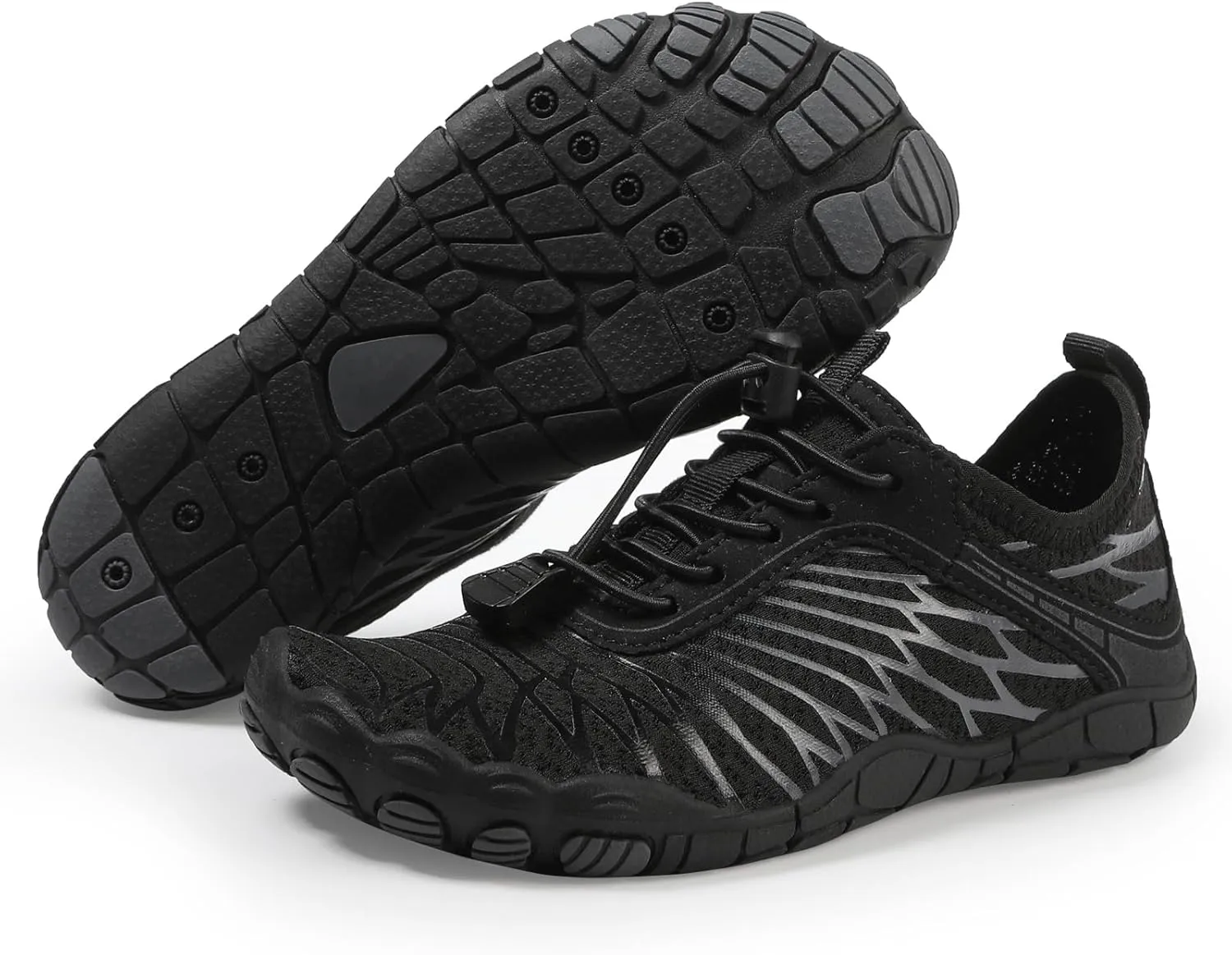 ZWRXW Barefoot Shoes Kids Boys Girls Toddler Shoes Wide Toe Box and Quick-Dry Sand Toddler Breathable Sneakers Tennis Non-Slip Hiking Footwear Comfort Anti-Slip Walking Sneakers